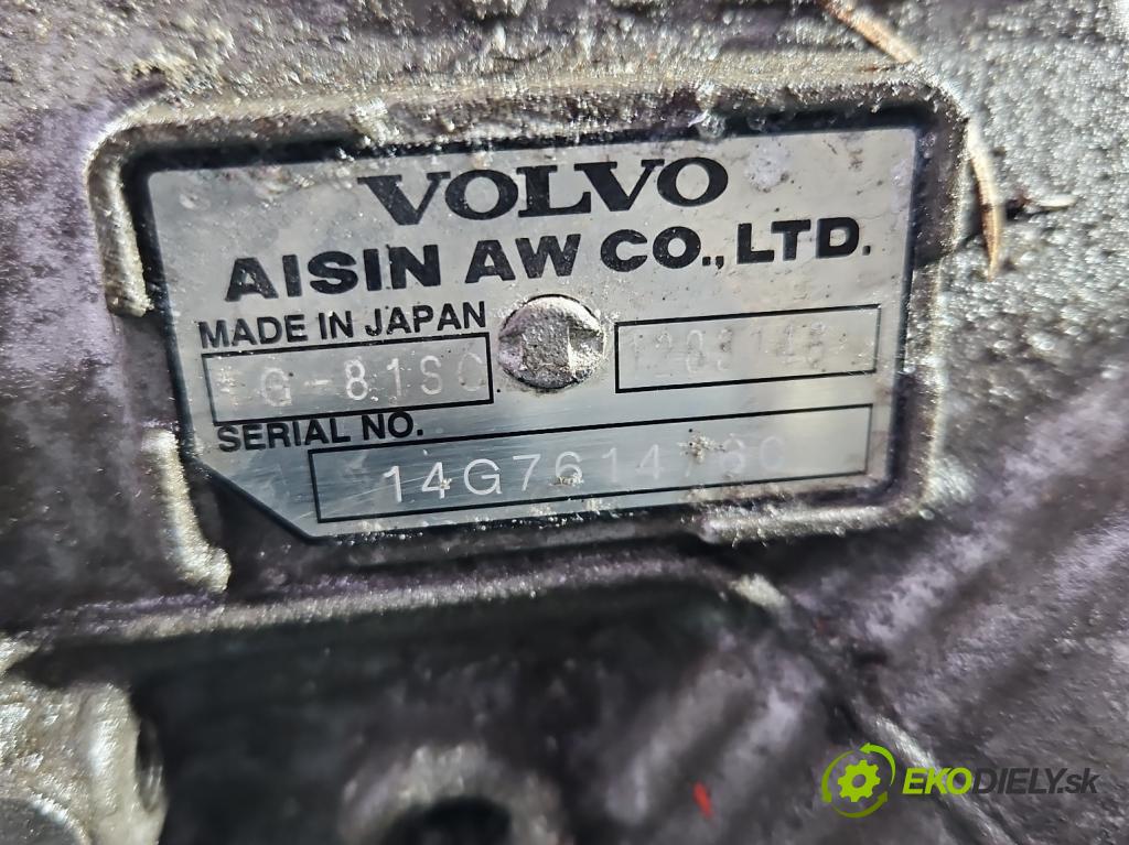 Volvo S60 II 2010-2018 2.0 D4 181KM automatic 133 kW 1969 cm3 4- prevodovka stupeň,rýchlosť automat 14G7614760