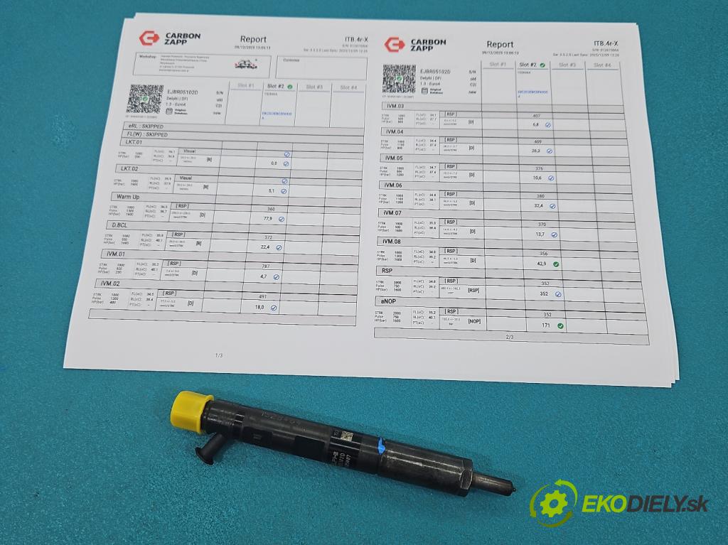 Renault Clio III 2005-2012 1.5 dci 68 HP manual 50 kW 1461 cm3 5- vstrek EJBR05102D (Vstrekovač paliva)
