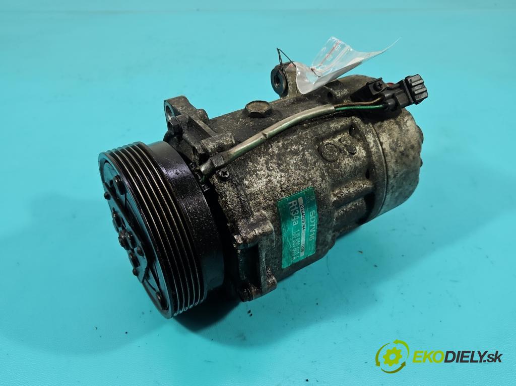 Audi A3 8L 1996-2003 1.6 sr 101 hp manual 74 kW 1595 cm3 3- Kompresor: klíma 1J0820803A (Kompresor klimatizace)