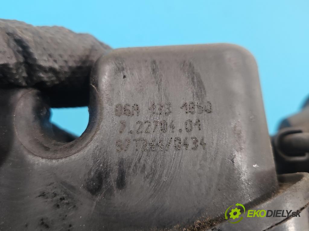 Audi A3 8L 1996-2003 1.6 sr 101 HP manual 74 kW 1595 cm3 3- zvod nasávací 06A133205E (Sacie potrubie)