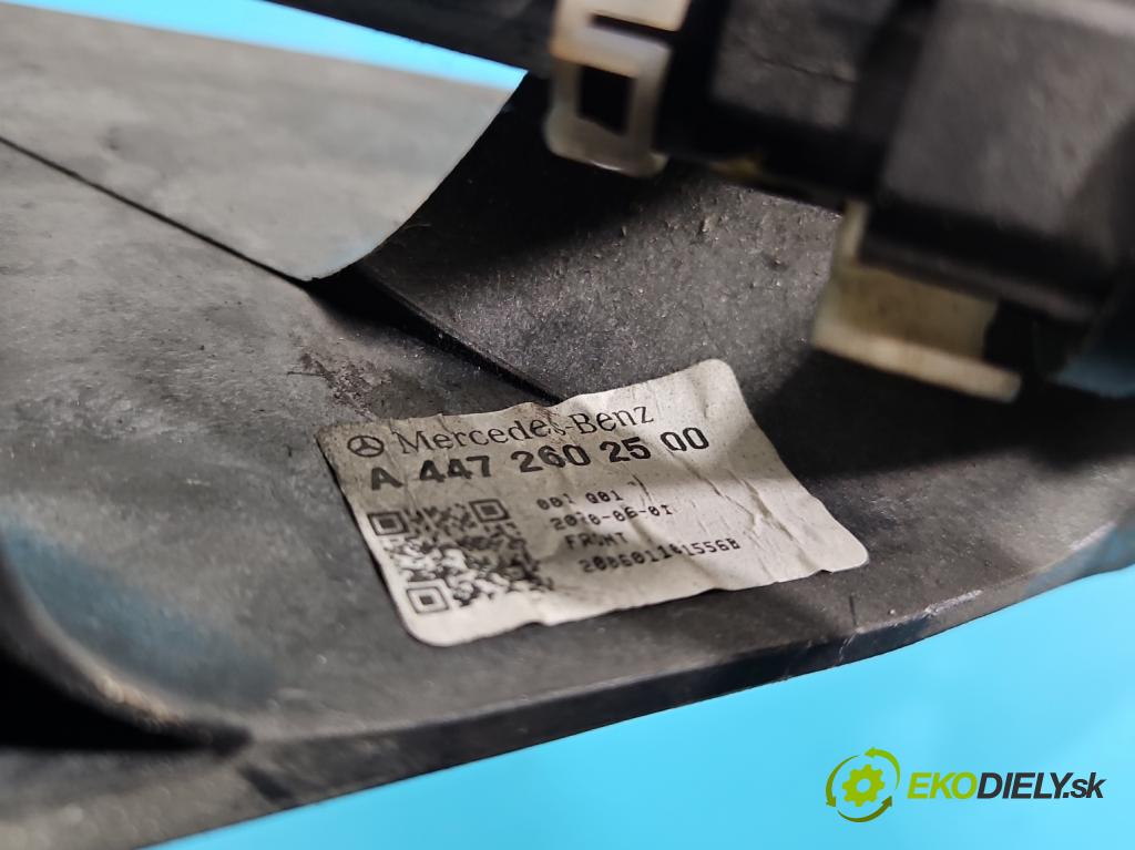 Mercedes Vito W447 2014- 1.75 cdi 102 HP manual 75 kW 1750 cm3 5- Páka: Změny: stupeň,rýchlosť A4472602500 (Rýchlostná páka (kulisa))