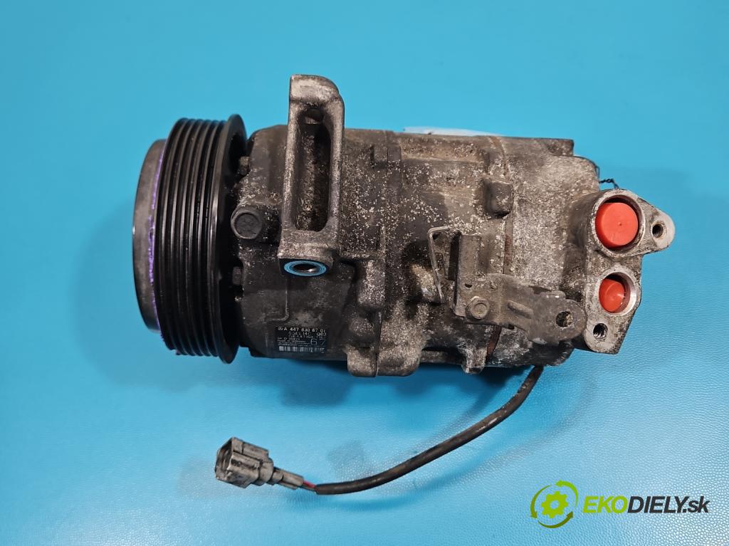 Mercedes Vito W447 2014- 1.75 cdi 102 hp manual 75 kW 1750 cm3 5- Kompresor: klíma A4478306701 (Kompresor klimatizace)