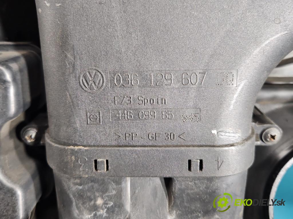 Seat Leon I 1999-2005 1.6 16v 105 HP manual 77 kW 1598 cm3 5- obal filtra vzduchu 036129607DQ (Obal vzduchového filtra)