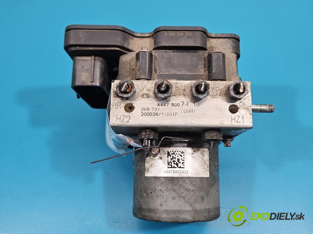 Mercedes Vito W447 2014- 1.75 cdi 102 HP manual 75 kW 1750 cm3 5- čerpadlo abs 0265956227 (Pumpa ABS)