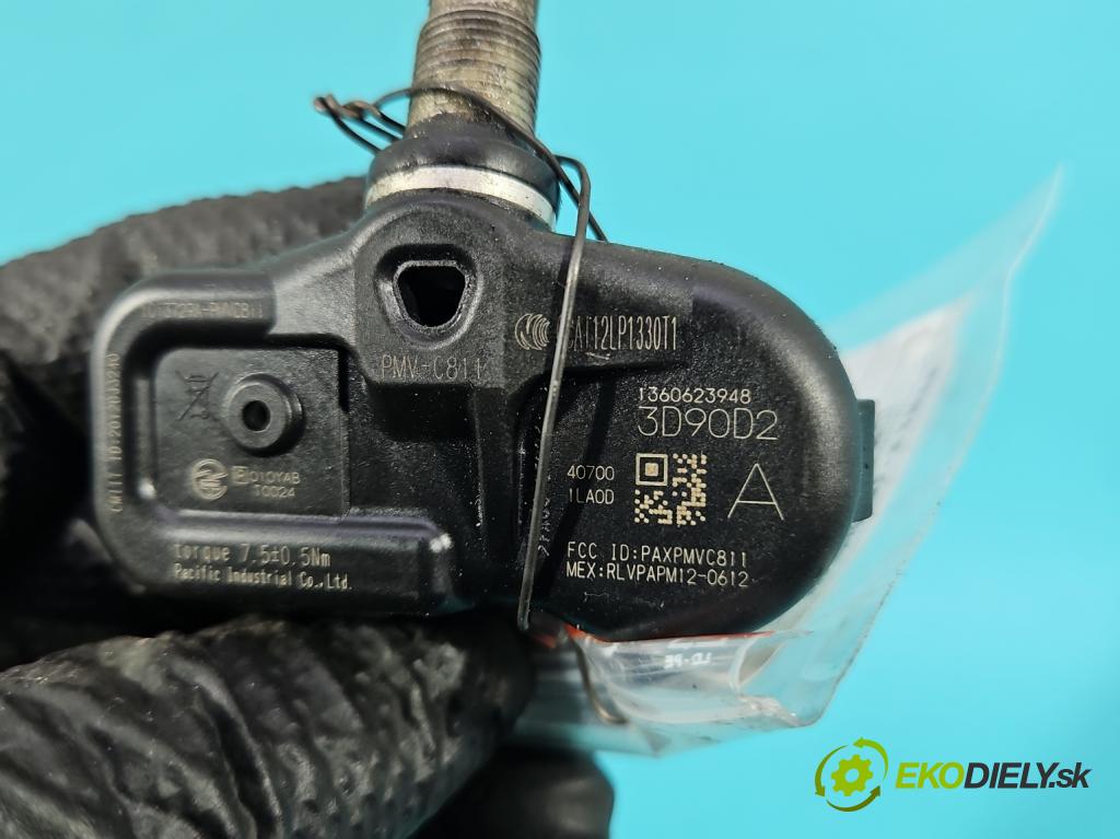 Infiniti QX50 2013-2015 3.7 V6 320KM automatic 235 kW 3696 cm3 5- snímač tlak: pneumatika 3D90D2 (Snímač tlaku v pneumatike)