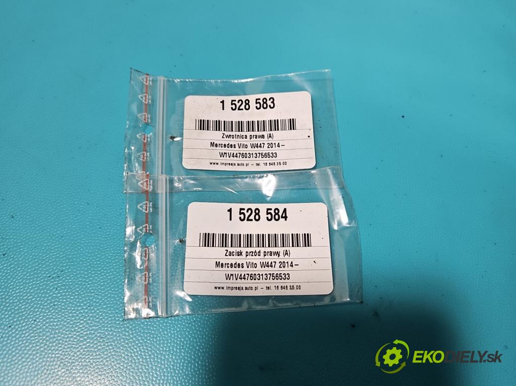 Mercedes Vito W447 2014- 1.75 cdi 102 HP manual 75 kW 1750 cm3 5- náboj pravé  (Náboj kolesa)