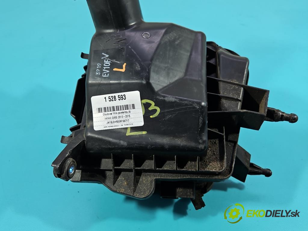 Infiniti QX50 2013-2015 3.7 V6 320KM automatic 235 kW 3696 cm3 5- obal filtra vzduchu  (Obal vzduchového filtra)