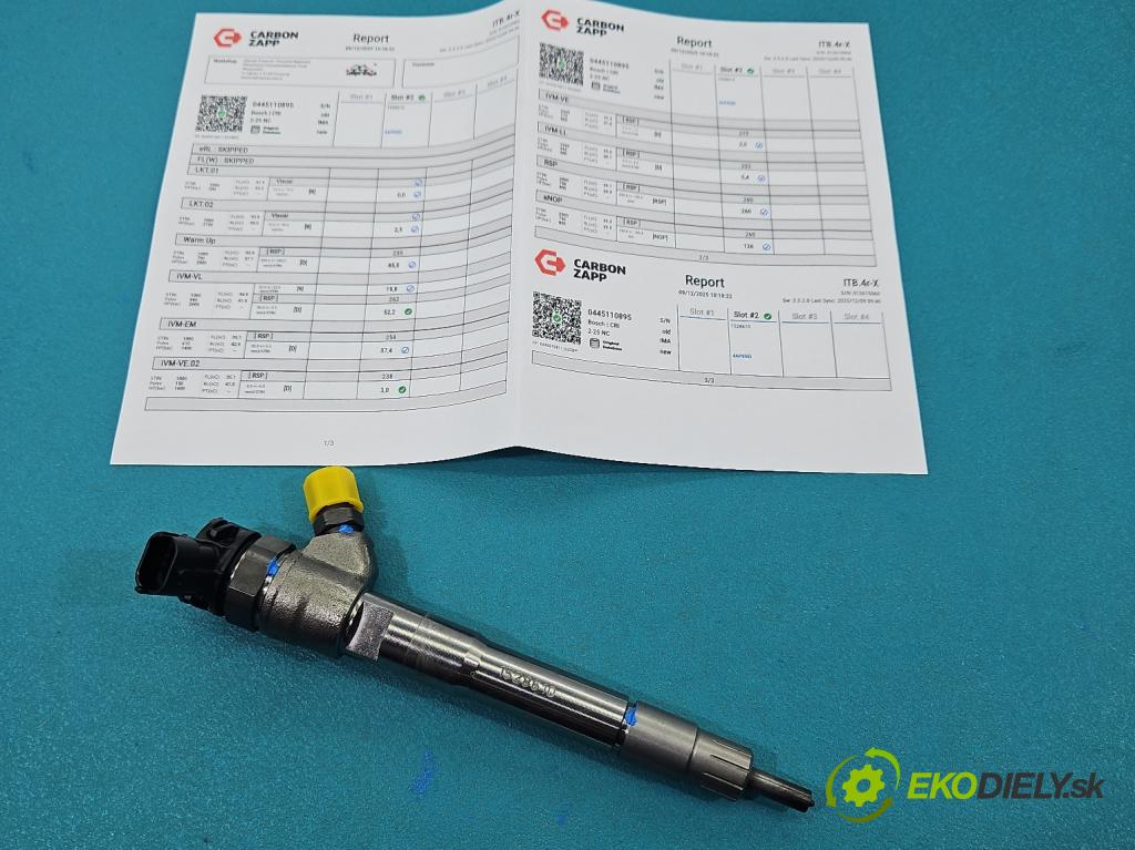 Mercedes Vito W447 2014- 1.75 cdi 102 HP manual 75 kW 1750 cm3 5- vstrek 0445110895 (Vstrekovač paliva)