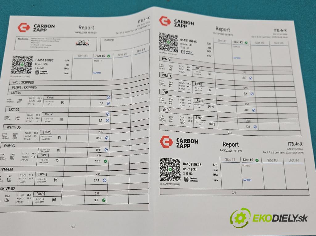 Mercedes Vito W447 2014- 1.75 cdi 102 HP manual 75 kW 1750 cm3 5- vstrek 0445110895 (Vstrekovač paliva)