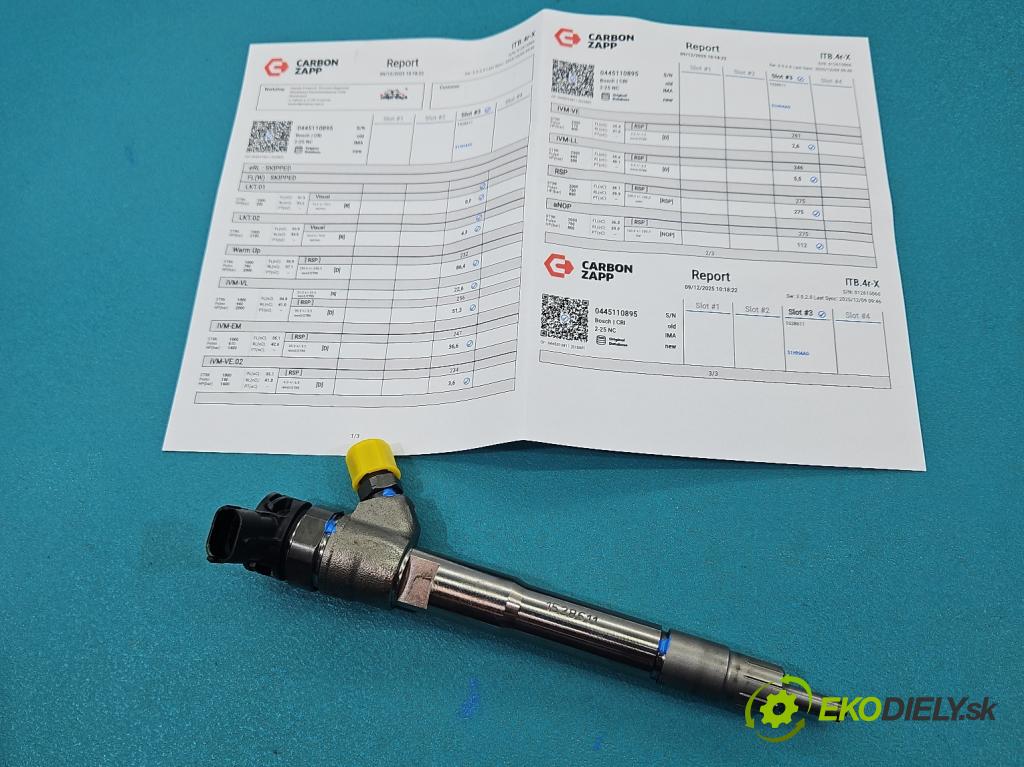 Mercedes Vito W447 2014- 1.75 cdi 102 HP manual 75 kW 1750 cm3 5- vstrek 0445110895 (Vstrekovač paliva)