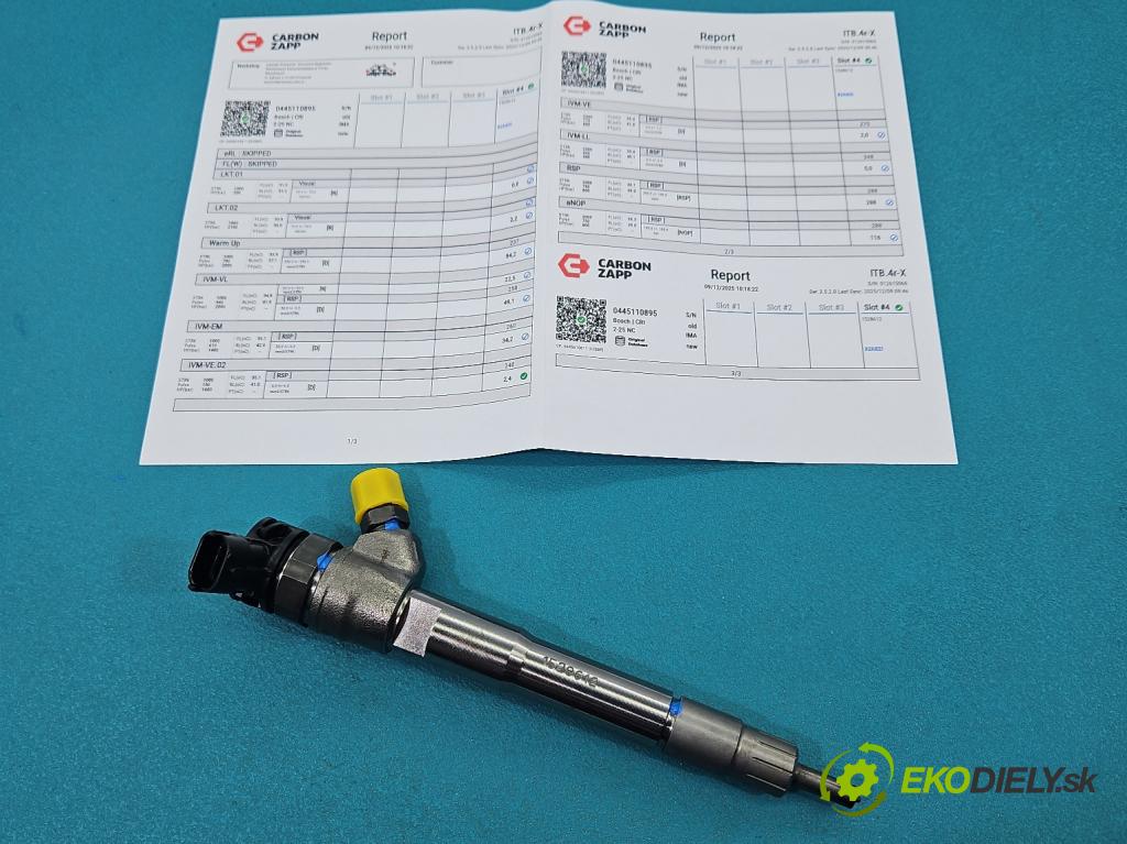 Mercedes Vito W447 2014- 1.75 cdi 102 HP manual 75 kW 1750 cm3 5- vstrek 0445110895 (Vstrekovač paliva)