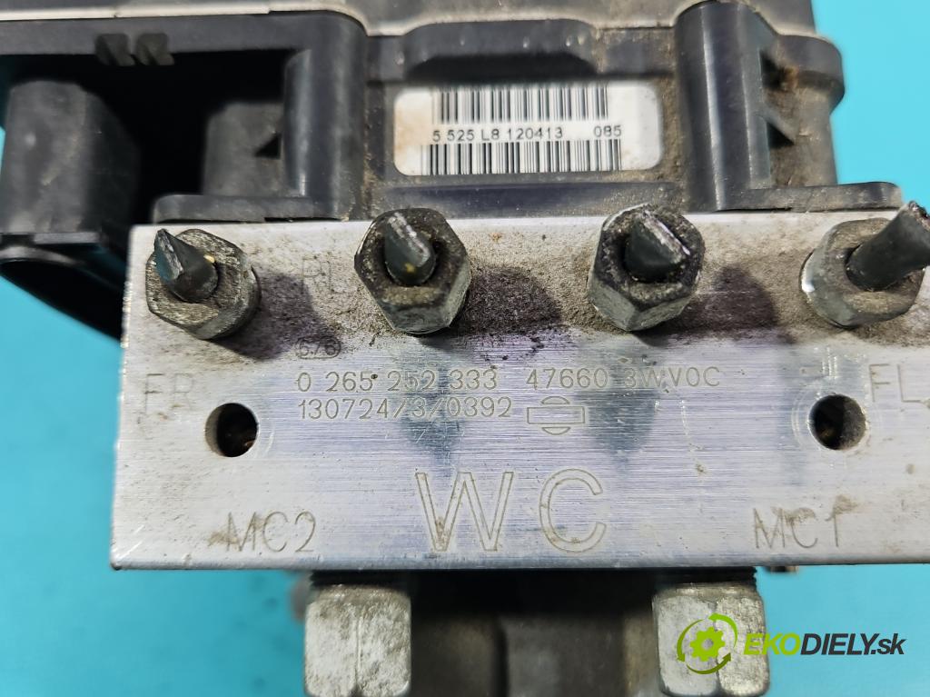 Infiniti QX50 2013-2015 3.7 V6 320KM automatic 235 kW 3696 cm3 5- čerpadlo abs 0265252333 (Pumpa ABS)