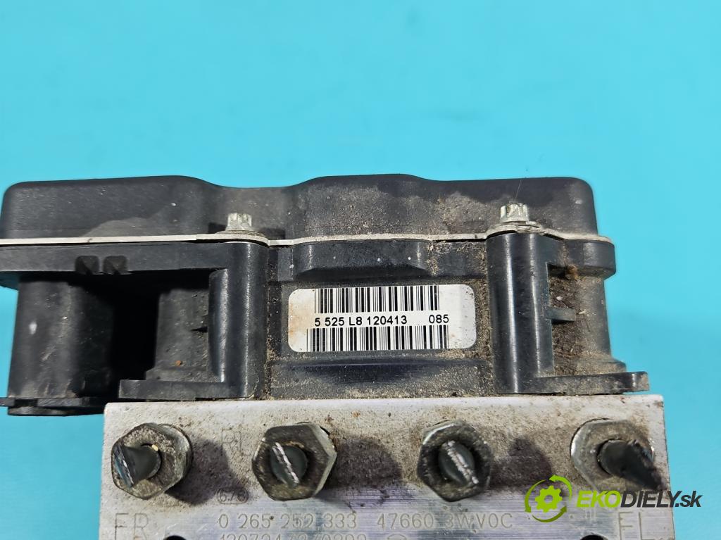 Infiniti QX50 2013-2015 3.7 V6 320KM automatic 235 kW 3696 cm3 5- čerpadlo abs 0265252333 (Pumpa ABS)