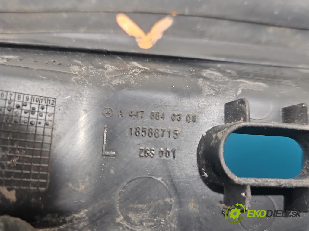 Mercedes Vito W447 2014- 1.75 cdi 102 HP manual 75 kW 1750 cm3 5- torpédo A4478840300 (Torpédo (plast pod čelným sklom))