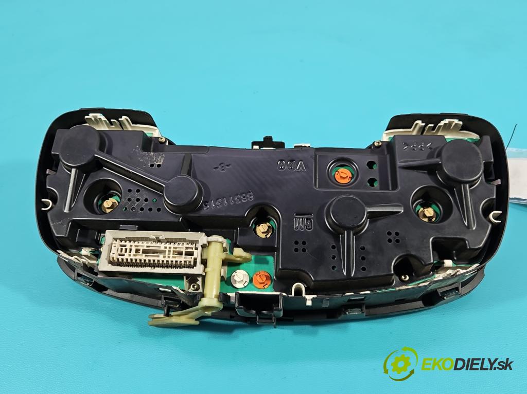 Opel Astra II 1998-2009 1.6 16v 101 HP manual 74 kW 1598 cm3 5- prístrojovka/ budíky 24451504ZL (Prístrojová doska)