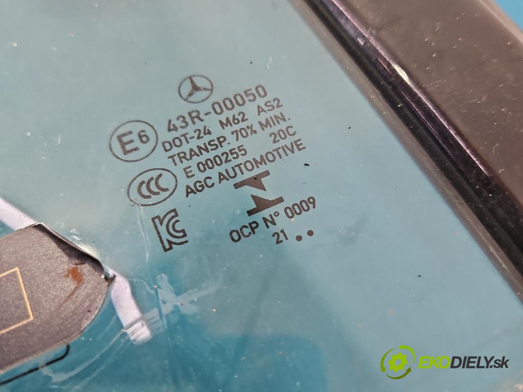 Mercedes CLA C118/X118 2019-2025 1.3b: 163 HP automatic 120 kW 1300 cm3 4- sklo zadné pravé