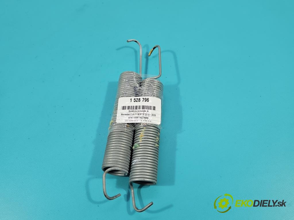 Mercedes CLA C118/X118 2019-2025 1.3b: 163 HP automatic 120 kW 1300 cm3 4- pružina ostatné A1187570500