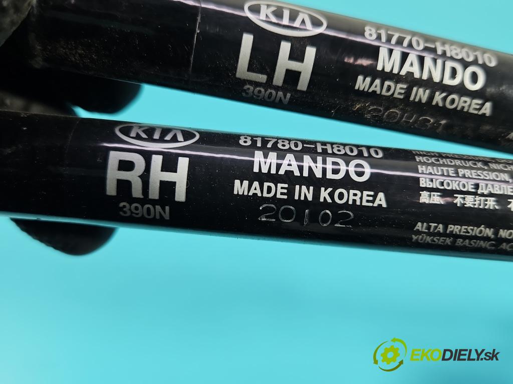 Kia Rio IV 2016-2023 1.2 16V 84KM manual 61.8 kW 1197 cm3 5- kufrové dvere komplet 81780-H8010