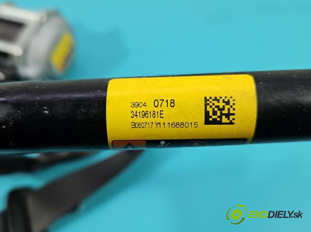 Opel Astra V  2015-2022 1.4 T 125 hp manual 92 kW 1399 cm3 5- stěna bezpečnost přední levý 39040718