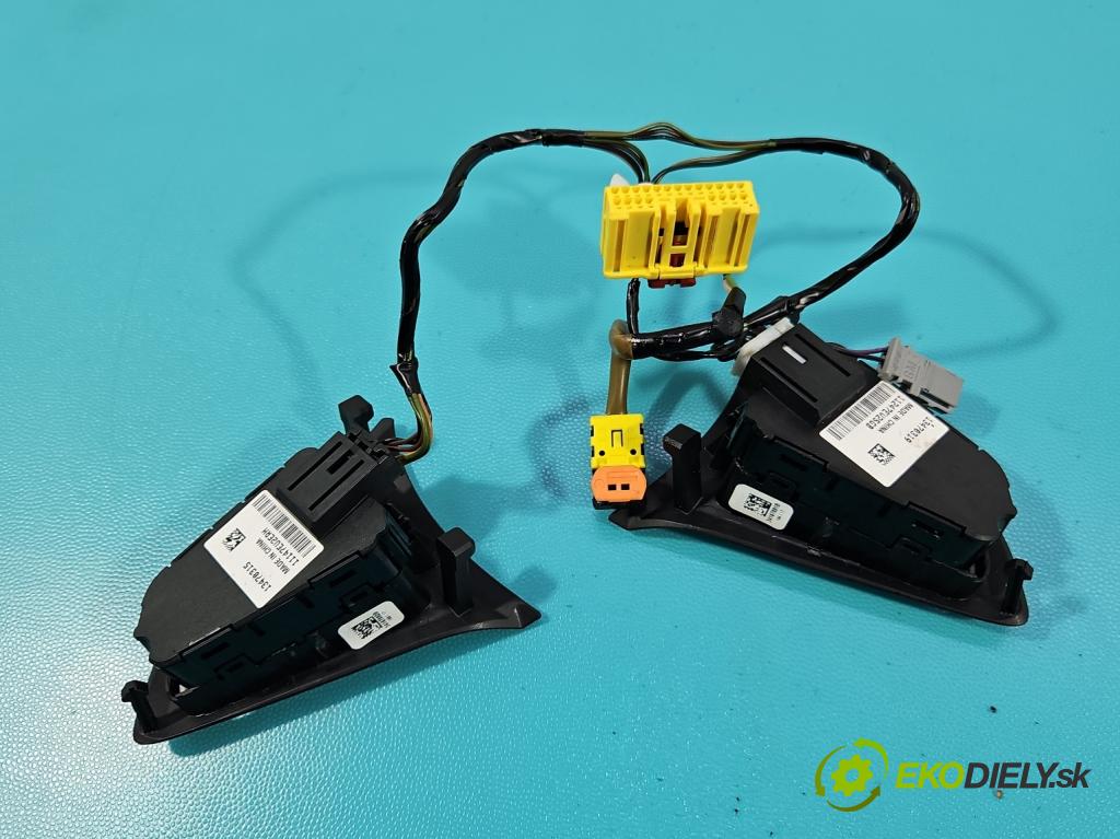 Opel Astra V  2015-2022 1.4 T 125 HP manual 92 kW 1399 cm3 5- prepínač multifunkční: řízení: 13470315 (Prepínacie páčky pod volantom)