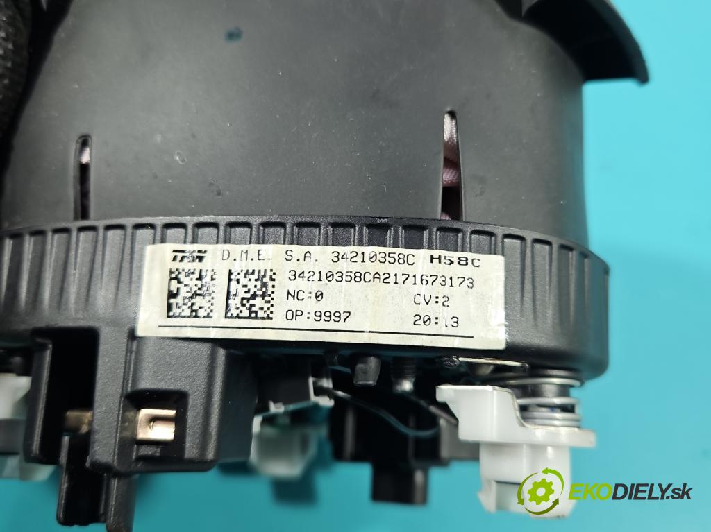 Opel Astra V  2015-2022 1.4 T 125 HP manual 92 kW 1399 cm3 5- airbag vzduch: Řidiči: 34210358C (Airbag)