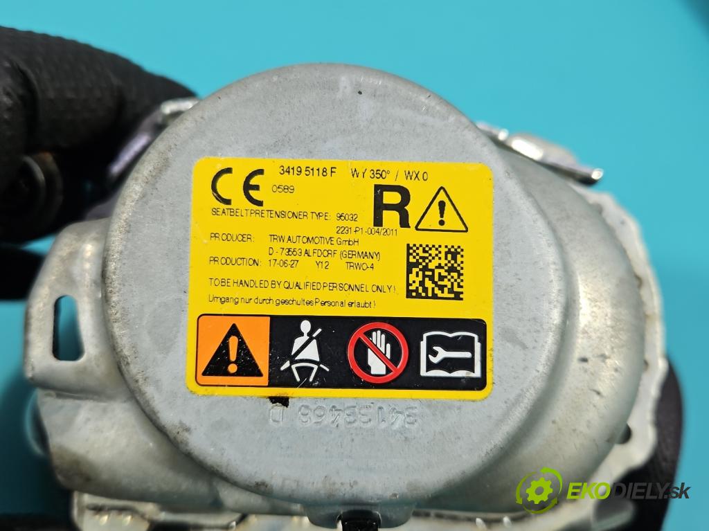 Opel Astra V  2015-2022 1.4 T 125 HP manual 92 kW 1399 cm3 5- pas bezpečnosť: predné pravý 39065888