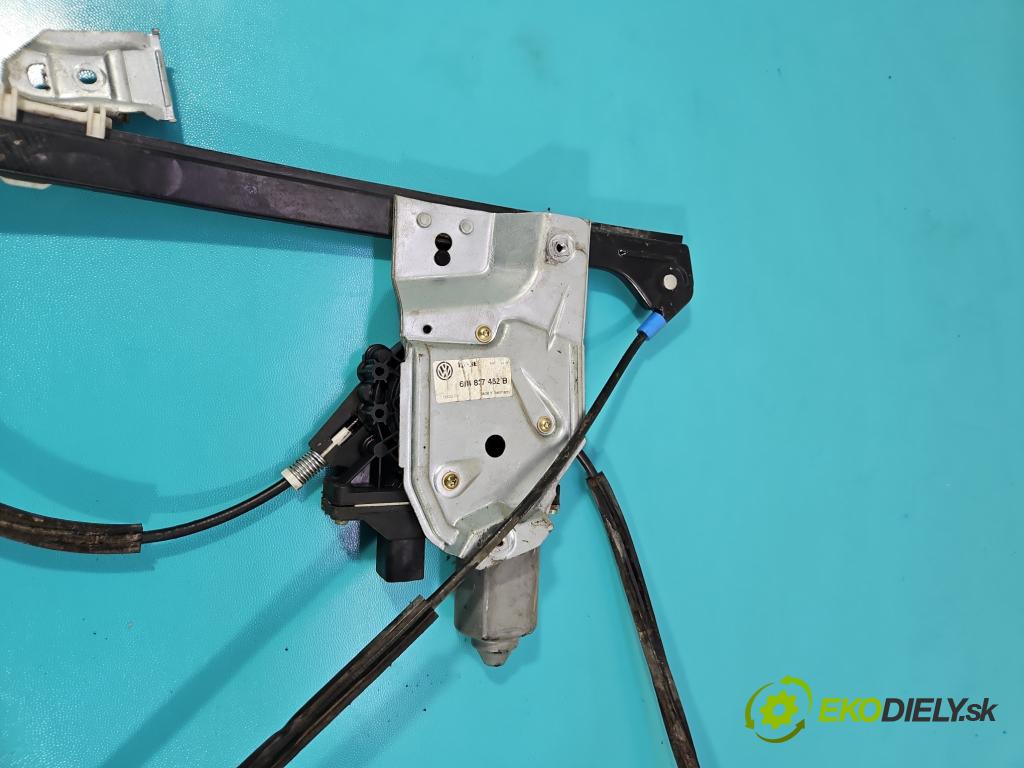 Vw Polo III 6N 1994-2001 1.4 MPI 60 HP manual 44 kW 1390 cm3 5- mechanizmus okna predné pravý