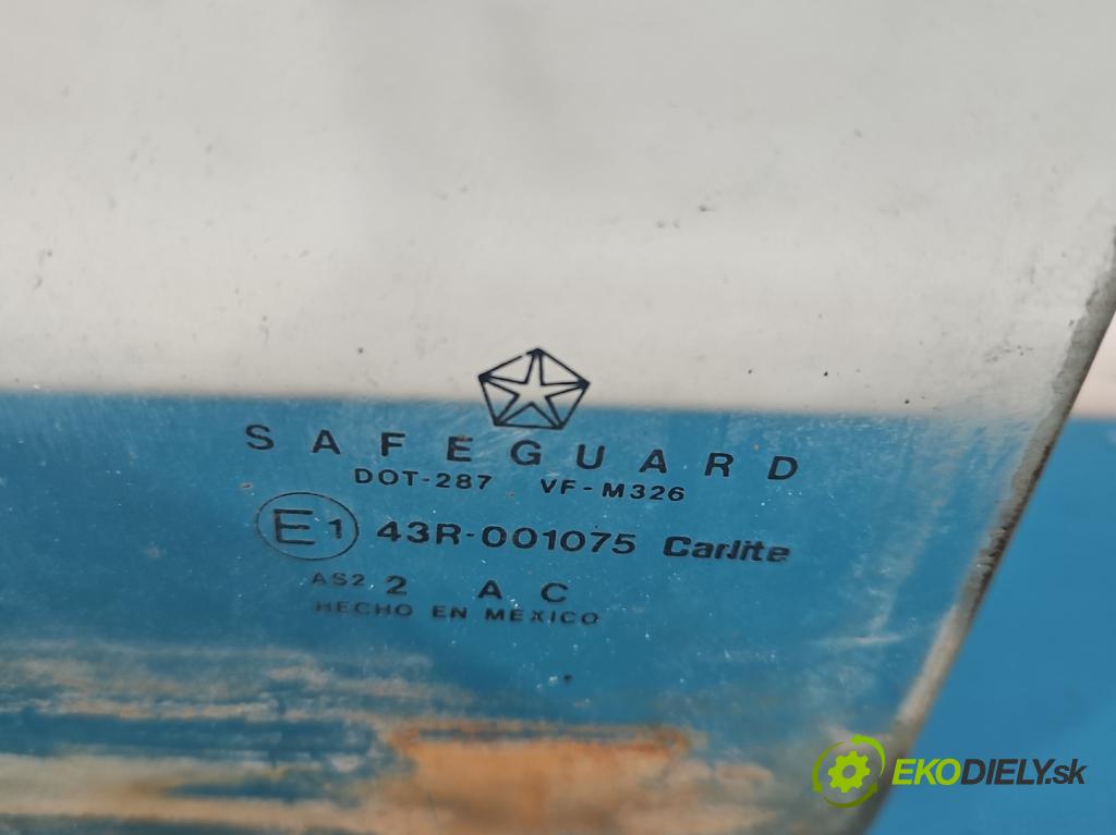 Jeep Cherokee XJ 1984-2001 122 HP manual 90 kW 2465 cm3 5- sklo dvere zadné ľavé