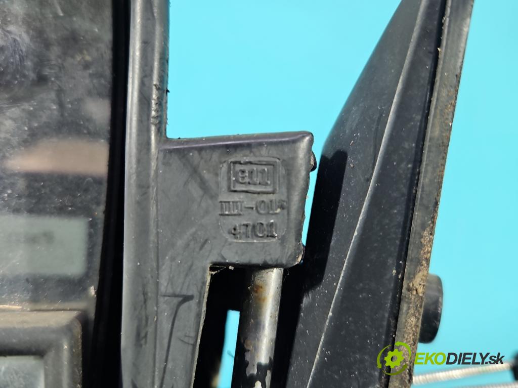 Jeep Cherokee XJ 1984-2001 122 HP manual 90 kW 2465 cm3 5- zrkadlo ľavé (Kľučka dverí ostatné)