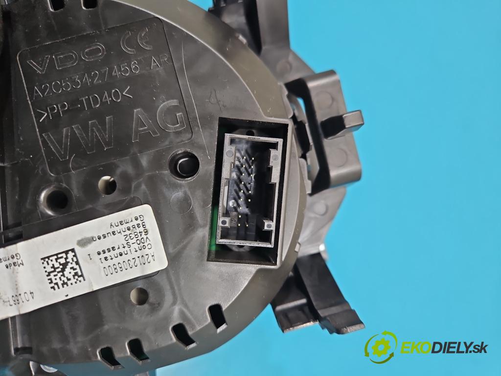 Vw Passat B8 2014 - 1.4 tsi 125 HP manual 92 kW 1395 cm3 4- prístrojovka/ budíky 3G0920740C (Prístrojová doska)