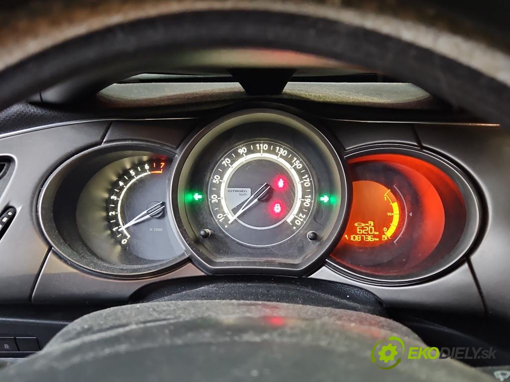 Citroen C3 II 2009-2016 1.2 Pure Tech: 82 HP manual 60 kW 1199 cm3 5- prístrojovka/ budíky 98041179XT (Prístrojová doska)