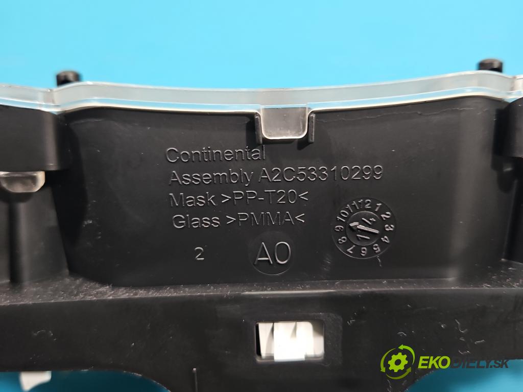 Citroen C3 II 2009-2016 1.2 Pure Tech: 82 HP manual 60 kW 1199 cm3 5- prístrojovka/ budíky 98041179XT (Prístrojová doska)