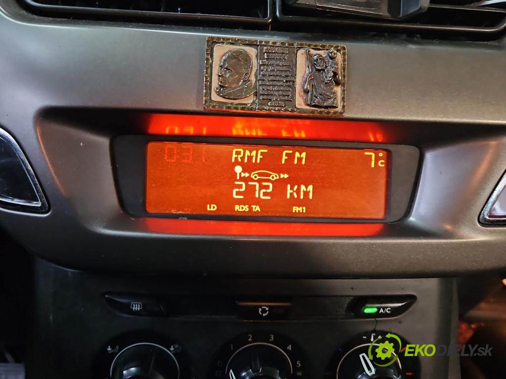 Citroen C3 II 2009-2016 1.2 Pure Tech: 82 HP manual 60 kW 1199 cm3 5- Zobrazit: 98073542XT-80 (Prístrojová doska)