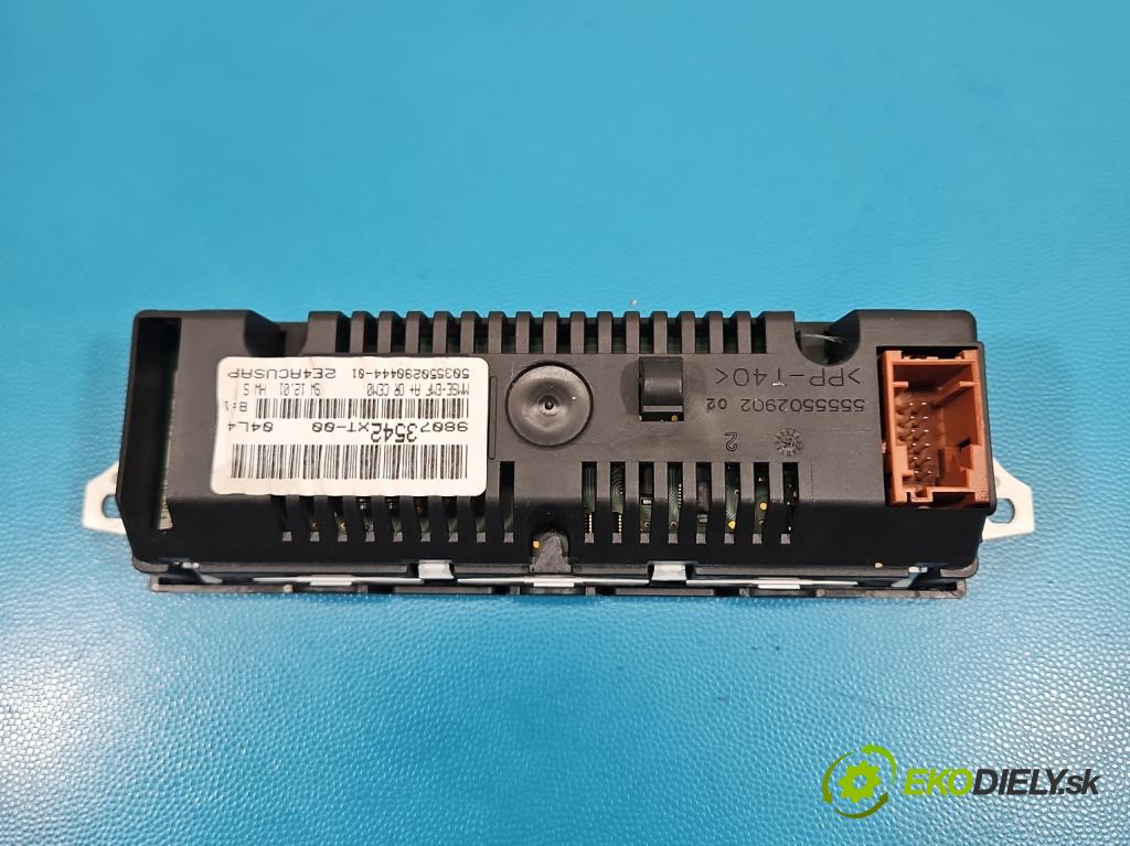 Citroen C3 II 2009-2016 1.2 Pure Tech: 82 HP manual 60 kW 1199 cm3 5- Zobrazit: 98073542XT-80 (Prístrojová doska)