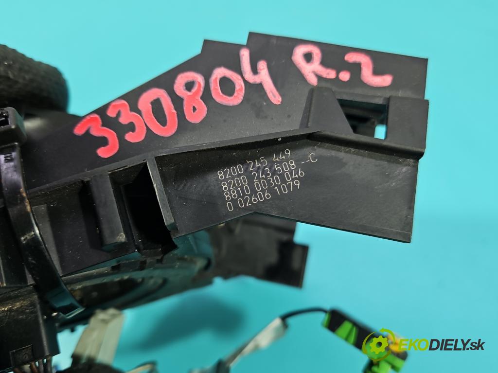 Renault Clio III 2005-2012 1.5 dci 68 HP manual 50 kW 1461 cm3 5- Páska: airbag 8200243508C (Airbag)