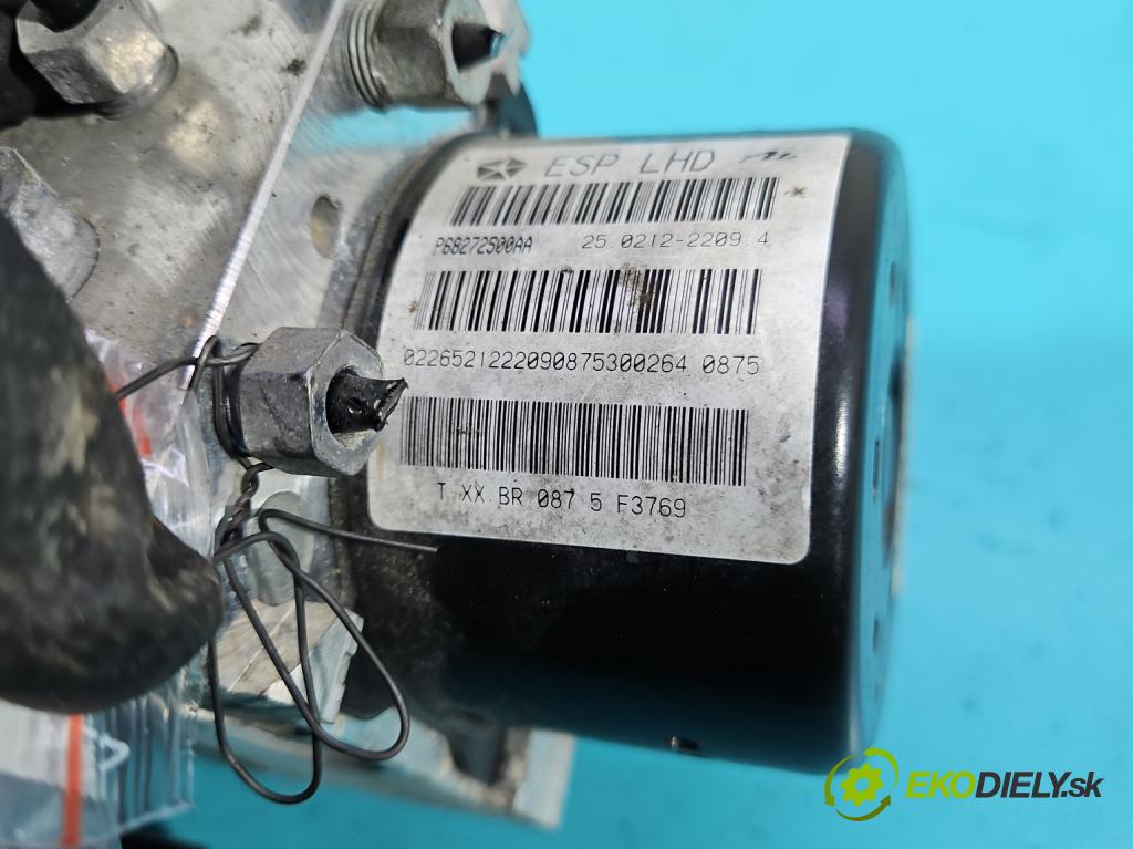 Fiat Freemont 2.0 JTD 170 hp automatic 125 kW 1956 cm3 5- čerpadlo abs P68272500AA (Pumpa ABS)