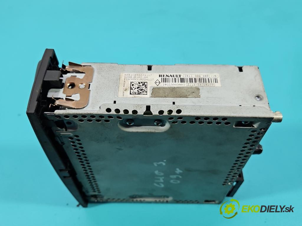 Renault Clio III 2005-2012 1.5 dci 68 HP manual 50 kW 1461 cm3 5- Radio originál 281150038R