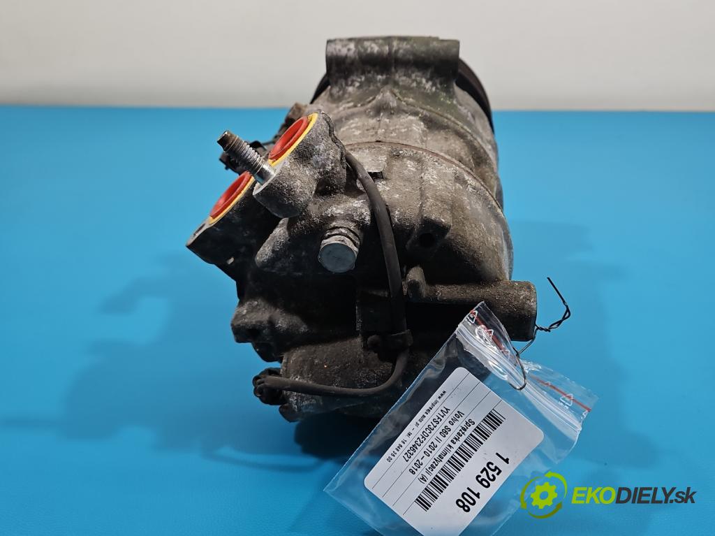 Volvo S60 II 2010-2018 2.0 D4 181KM automatic 133 kW 1969 cm3 4- Kompresor: klimatizácie 31332528 (Kompresor klimatizácie)