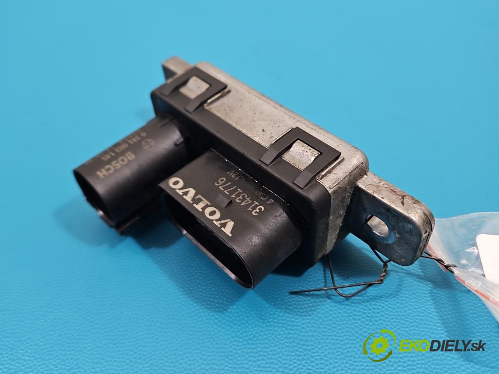 Volvo S60 II 2010-2018 2.0 D4 181KM automatic 133 kW 1969 cm3 4- Relé: svíčky: zařicích: 31431776 (Relé)