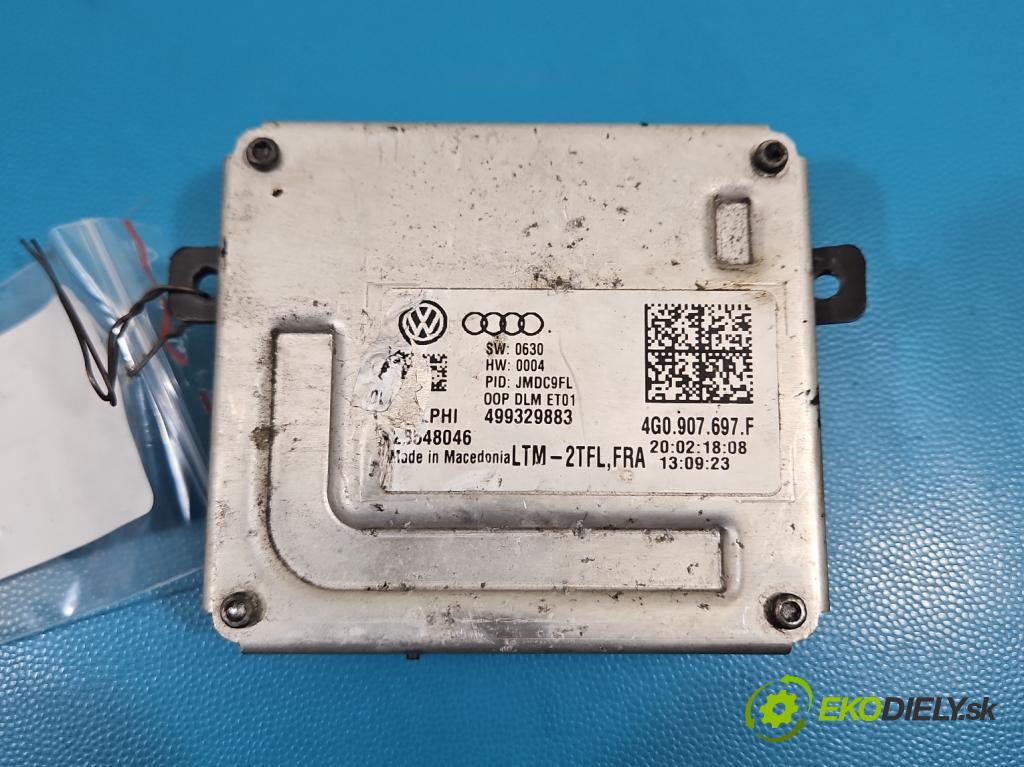 Audi A6 C7 2011-2018 3.0 TDI 204 HP automatic 150 kW 2967 cm3 5- střídač: xenon 4G0907697F (Riadiaca jednotka xenónu)