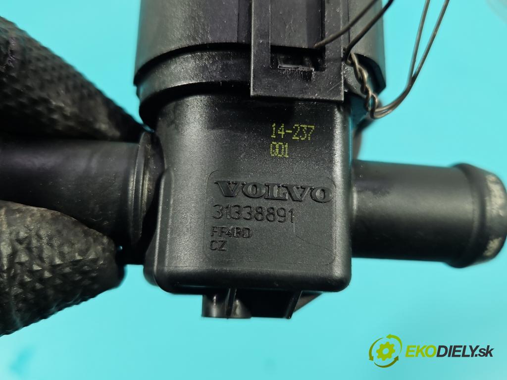Volvo S60 II 2010-2018 2.0 D4 181KM automatic 133 kW 1969 cm3 4- ventil ohřívač: 31338891 (Ventil kúrenia)