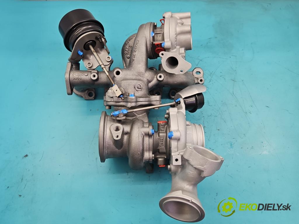 Volvo S60 II 2010-2018 2.0 D4 181KM automatic 133 kW 1969 cm3 4- Turbodmychadlo repasováno 16359700004