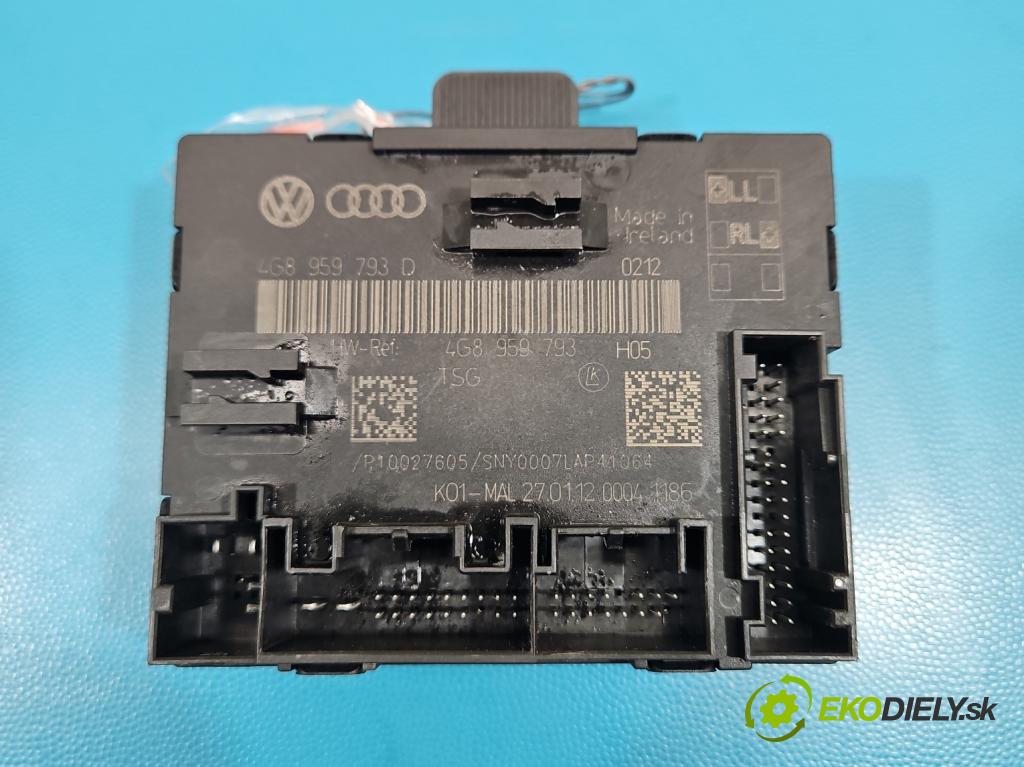 Audi A6 C7 2011-2018 3.0 TDI 204 HP automatic 150 kW 2967 cm3 5- riadiaca jednotka ostatné 4G8959793D