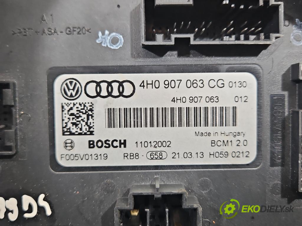 Audi A6 C7 2011-2018 3.0 TDI 204 HP automatic 150 kW 2967 cm3 5- riadiaca jednotka komfortu 4H0907063CG