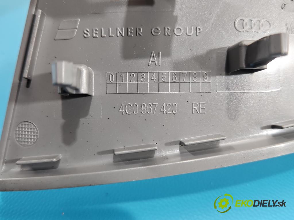 Audi A6 C7 2011-2018 3.0 TDI 204 HP automatic 150 kW 2967 cm3 5- lišta ozdobná vnitŕní: 4G0 864 261