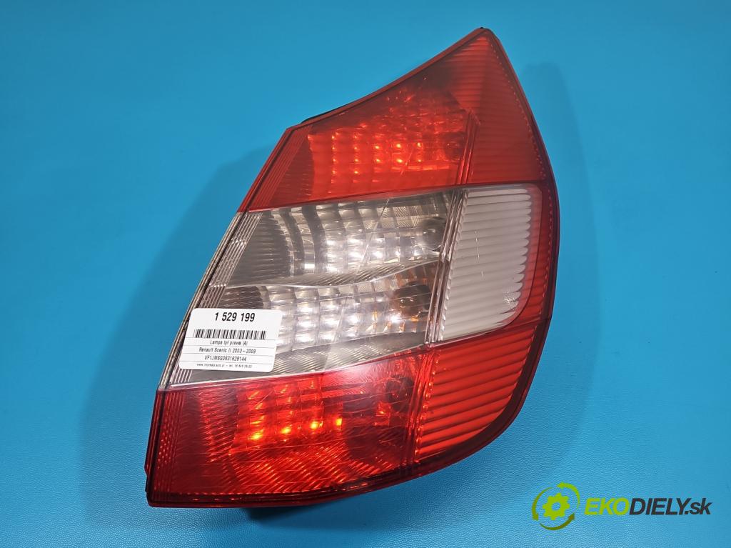 Renault Scenic II 2003-2009 1.9 DCI 116 hp manual 85 kW 1870 cm3 5- světlo zadní pravé 8200127702-E (Klika dveří ostatní)