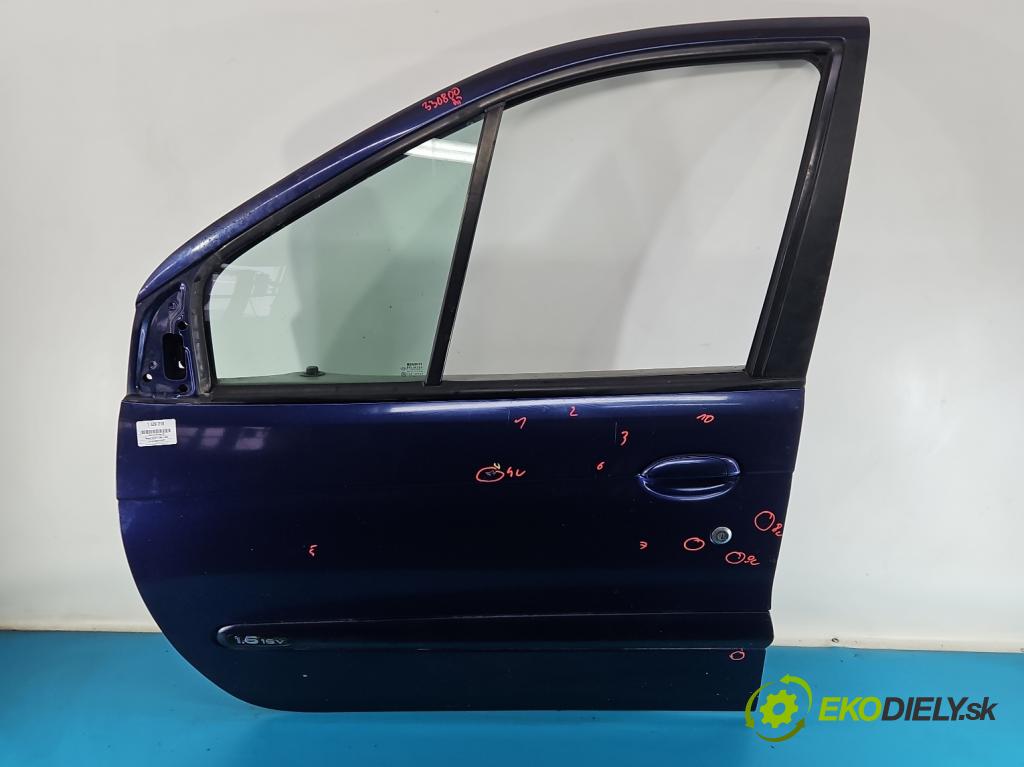 Renault Scenic I 1996-2003 1.6 16V 107 HP manual 79 kW 1598 cm3 5- dvere predné ľavé  (Kľučka dverí ostatné)