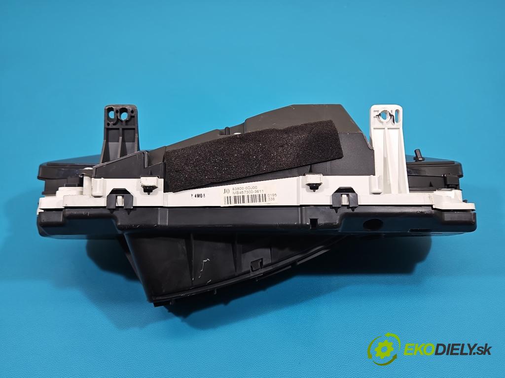 Toyota Yaris II 2005-2011 1.0 vvti 69KM manual 51 kW 998 cm3 3- prístrojovka/ budíky 83800-0DJ00 (Prístrojová doska)