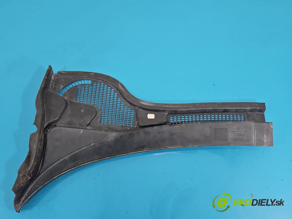 Skoda Superb II 2008-2015 2.0 TDI 170 hp automatic 125 kW 1968 cm3 5- torpédo 3T0819416A (Plast pod čelním sklem)