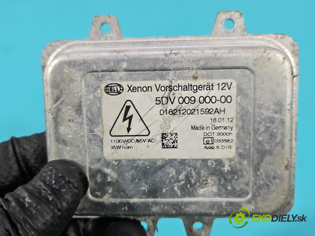 Skoda Superb II 2008-2015 2.0 TDI 170 HP automatic 125 kW 1968 cm3 5- střídač: xenon 5DV009000-00 (Riadiaca jednotka xenónu)